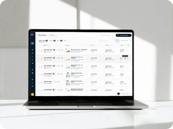 Image of ShippyPro project, showing the ShippyPro website