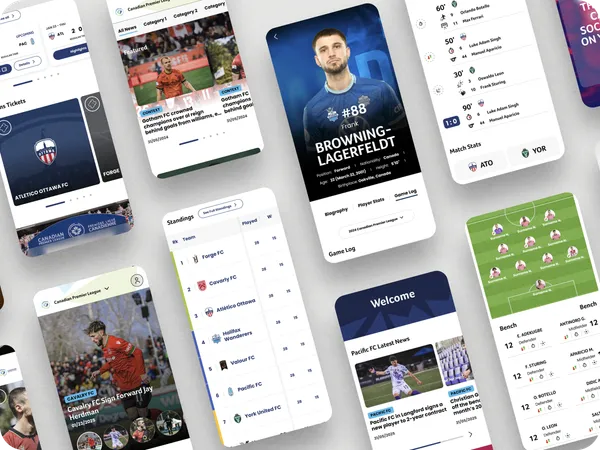 Designing the Website and App